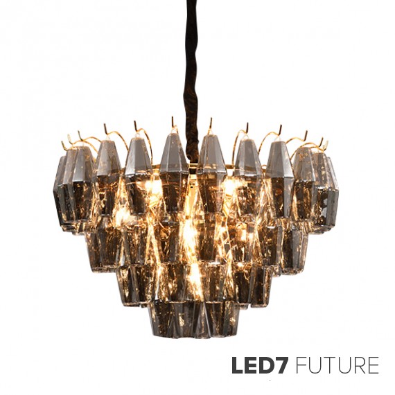 Loft Industry Modern - Odeon Diamond Chandelier